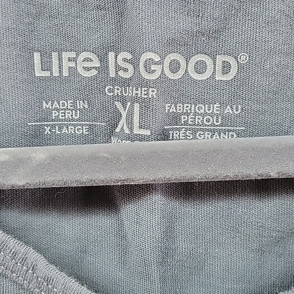 Life is Good Gray Tank Top - Picture 3 of 4